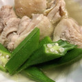 料理ニガテ系女子☆'s cooksnap of when they made 鶏とオクラの白だしおろしさっと煮.