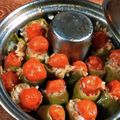 biankacima's cooksnap of when they made ピーマンのピラフ詰め　ドルマ（トルコ）.