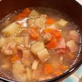 チェーサチ's cooksnap of when they made 根菜スープ.