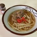 papikun's cooksnap of when they made 簡単‼沖縄そば風うどん.