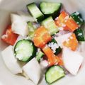 クック105KEH☆'s cooksnap of when they made 大根、きゅうり、にんじんの塩麴和え.