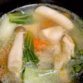 emi☆24's cooksnap of when they made やさしい味♫鶏スープ （参鶏湯風）.