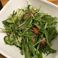 大阪のカピバラくん's cooksnap of when they made トマトとキュウリと水菜とツナのサラダ.