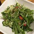 大阪のカピバラくん's cooksnap of when they made トマトとキュウリと水菜とツナのサラダ.