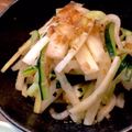 ばたみそーぱん☆'s cooksnap of when they made 大根ときゅうりのおかかポン酢和え.
