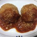 かんじきんぐ's cooksnap of when they made 簡単カプリチ○ーザ風ライスコロッケ.