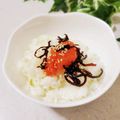 ハント☆'s cooksnap of when they made おつまみに！お弁当にも！たらこの昆布あえ.