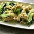 pali's cooksnap of when they made チンゲン菜の中華炒め.