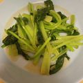ピーナッツ子♪'s cooksnap of when they made 小松菜のニンニク、豆板醤、塩麹炒め！.