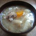 mamamamie's cooksnap of when they made おばあのけんちん汁（すいとん入り）.