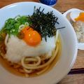 スペシャルみかん's cooksnap of when they made 鬼滅の刃山かけうどん(簡単再現).