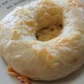 ろっちゃんごはん's cooksnap of when they made NYで食べた…モチモチ絶品ベーグル.