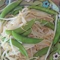 ♡Catherine's cooksnap of when they made *＊スナップえんどう＆もやし炒め＊*.
