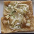 きらり流れ星's cooksnap of when they made 糖質制限＊薄揚げでピザ風♪時短おやつ.