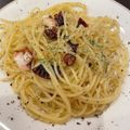 ♡pink's cooksnap of when they made タコのペペロンチーノ.