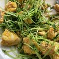 さゆあい's cooksnap of when they made 豆苗とたまごのオイスターソース炒め.