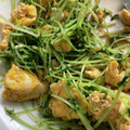 さゆあい's cooksnap of when they made 豆苗とたまごのオイスターソース炒め.