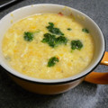 卯月のうさぎ２０１４'s cooksnap of when they made ふわふわ卵とチーズのスープ♬♪.