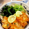 よしよしのキッチン☆'s cooksnap of when they made 斬新！かき揚げのうどん.
