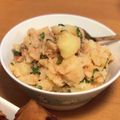 犬Gyami's cooksnap of when they made おつまみに☆大葉入り明太子ポテト.