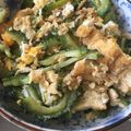 クック78R779☆'s cooksnap of when they made ゴーヤとツナの味噌チャンプルー.