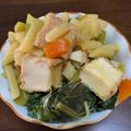 もかめーる's cooksnap of when they made じゃがいも、厚揚げ小松菜の煮物カレー風味.