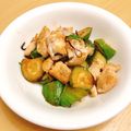★ぴよぴよ501★'s cooksnap of when they made きゅうり塩昆布と鶏胸肉の中華炒め.