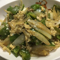 らんち☆'s cooksnap of when they made だしの素で簡単！ピーマンとしめじの卵炒め.