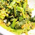 ♩キティ♩'s cooksnap of when they made 小松菜のピーナツ和え♪.