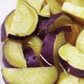 優陽ﾀｿ's cooksnap of when they made さつまいもレンジ煮.