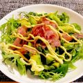 t0mt0mt0m's cooksnap of when they made アボカドとベーコンのあっという間にサラダ.