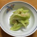 ふっくら白玉's cooksnap of when they made 水芋のおひたし(簡単♪簡単♪).