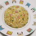 もぐ・ω・くま's cooksnap of when they made 塩麹deパラパラチャーハン.