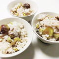 ✯聖夢✯'s cooksnap of when they made 渋皮を少し残して栗ご飯♪.