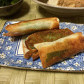マールマル's cooksnap of when they made 簡単！大葉とチーズの餃子の皮巻き揚げ♪.
