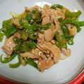 猫のフィガロ's cooksnap of when they made 鶏胸肉とピーマンの青椒肉絲風☆豚こまでも.