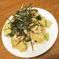 vabochan's cooksnap of when they made 鶏ささみのアボカドときゅうりの和風丼♪.