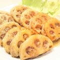 イエローバード's cooksnap of when they made 甘辛でご飯が進む♡れんこんのはさみ焼き.