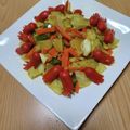 空遥☆ましゃlove's cooksnap of when they made MIXカット野菜で時短和風カレー野菜炒め.