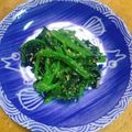 hime1031's cooksnap of when they made ほうれん草のごま和え.