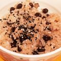 VanDyke's cooksnap of when they made 圧力鍋で簡単☆時短☆お赤飯・北海道ver.