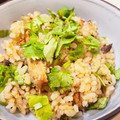 クック219VGU☆'s cooksnap of when they made さばの味噌煮缶とパクチーの炊き込みご飯.