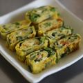 ガメコ's cooksnap of when they made 彩り厚焼き玉子.