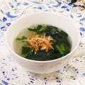 クックHG9V8Y☆'s cooksnap of when they made 春雨と干しエビのニラスープ.