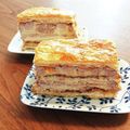 ハチワレねこ's cooksnap of when they made キャラメルバナナチョコ★ミルフィーユ.