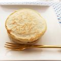 小米3HRW7☆'s cooksnap of when they made パンケーキ♪卵・牛乳・油もなし　ビーガン.
