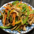 Rick_t's cooksnap of when they made 鶏肉と蓮根の青椒肉絲.