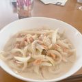 クックU7WN1L☆'s cooksnap of when they made 鮭とキノコのクリームうどん.