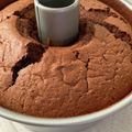 きくうめ's cooksnap of when they made チョコレート　シフォン　ケーキ♪.