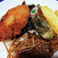 もものkitchen's cooksnap of when they made 簡単男メシ☆2段のり弁当☆おかかレシピも.